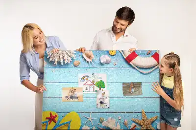 Tableau d’affichage en liège Attributs maritimes mer