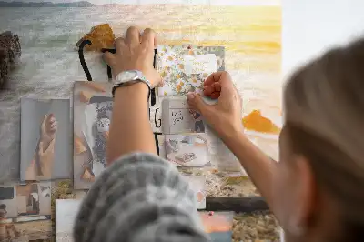 Tableau en liège déco Texte de motivation