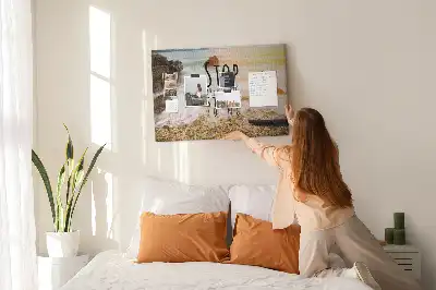 Tableau en liège déco Texte de motivation