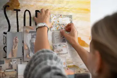 Tableau en liège déco Texte de motivation