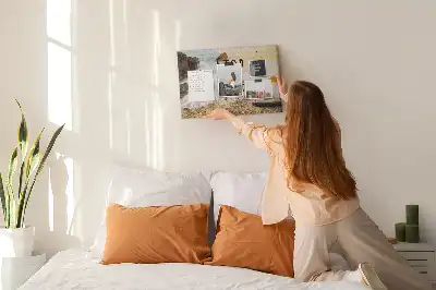 Tableau en liège déco Texte de motivation
