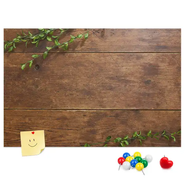 Tableau de liège Bois rustique