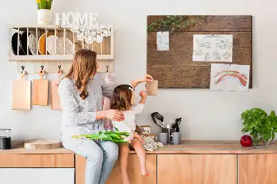 Tableau de liège Bois rustique