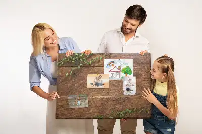 Tableau de liège Bois rustique