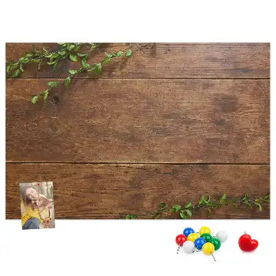 Tableau de liège Bois rustique