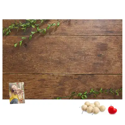 Tableau de liège Bois rustique