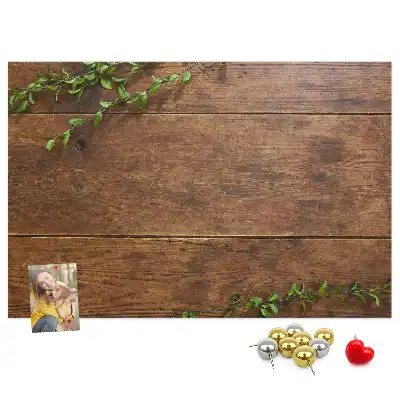 Tableau de liège Bois rustique
