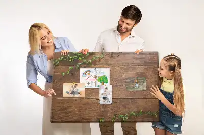 Tableau de liège Bois rustique