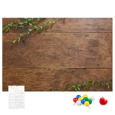 Tableau de liège Bois rustique