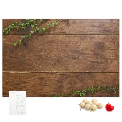 Tableau de liège Bois rustique