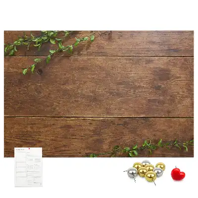 Tableau de liège Bois rustique