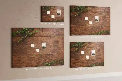 Tableau de liège Bois rustique