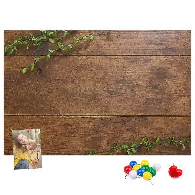Tableau de liège Bois rustique