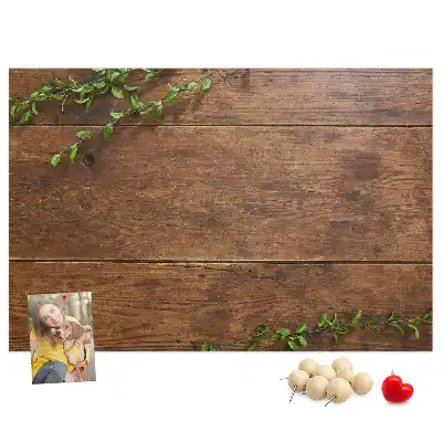 Tableau de liège Bois rustique