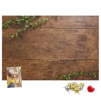 Tableau de liège Bois rustique