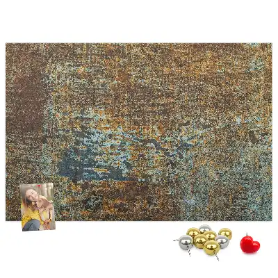 Tableau de liège Rouille sur métal