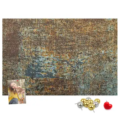 Tableau de liège Rouille sur métal