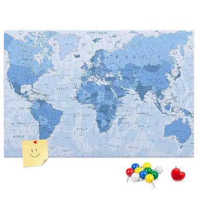 Tableau de liège Division politique des continents