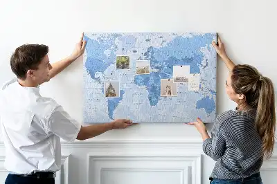 Tableau de liège Division politique des continents