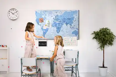 Tableau de liège Division politique des continents