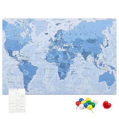 Tableau de liège Division politique des continents