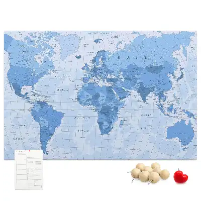 Tableau de liège Division politique des continents