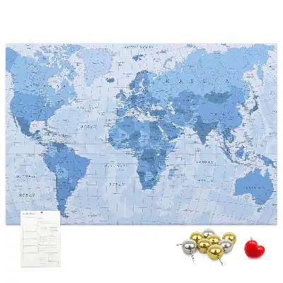 Tableau de liège Division politique des continents