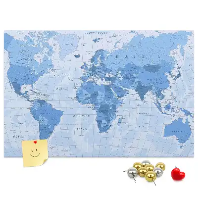 Tableau de liège Division politique des continents