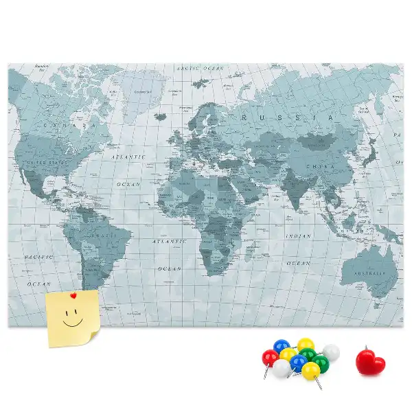 Tableau de liège Division étatique officielle du monde