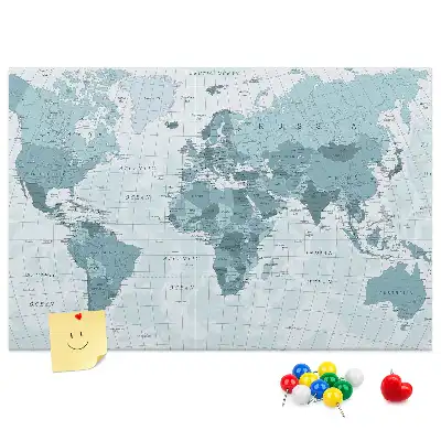 Tableau de liège Division étatique officielle du monde