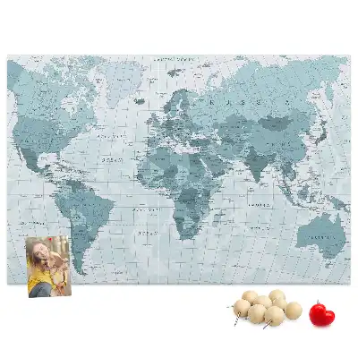 Tableau de liège Division étatique officielle du monde