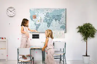 Tableau de liège Division étatique officielle du monde