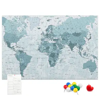 Tableau de liège Division étatique officielle du monde