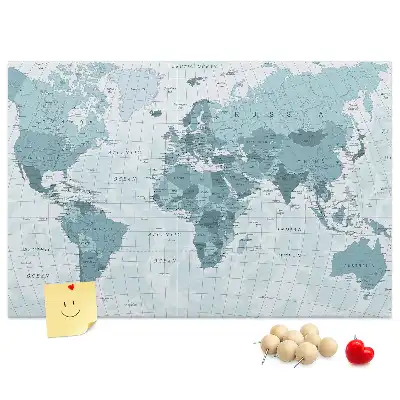 Tableau de liège Division étatique officielle du monde