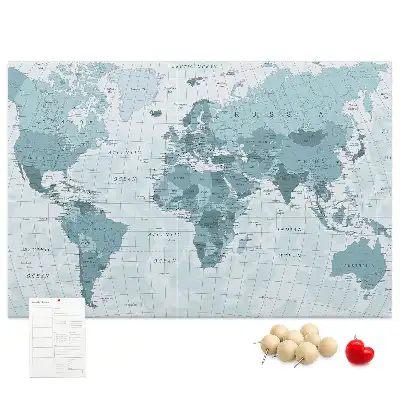 Tableau de liège Division étatique officielle du monde