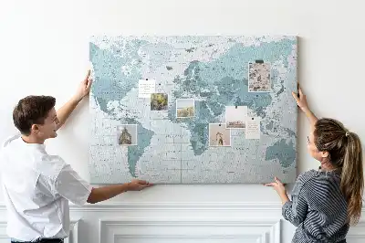 Tableau de liège Division étatique officielle du monde