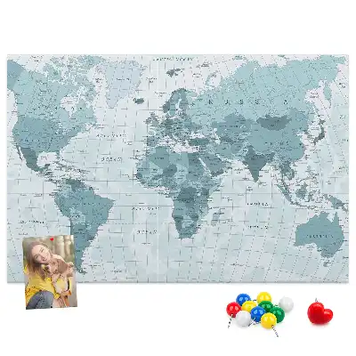 Tableau de liège Division étatique officielle du monde