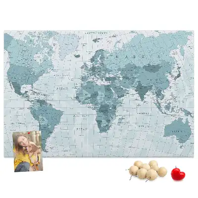 Tableau de liège Division étatique officielle du monde
