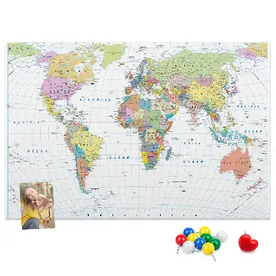 Tableau de liège Pays du monde division