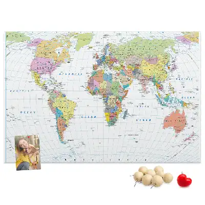 Tableau de liège Pays du monde division