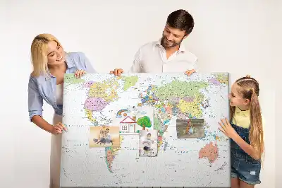 Tableau de liège Pays du monde division