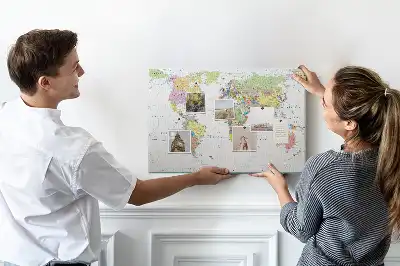 Tableau de liège Pays du monde division