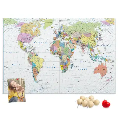 Tableau de liège Pays du monde division