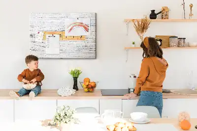Tableau d’affichage en liège Famille