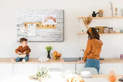 Tableau d’affichage en liège Famille