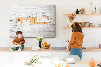 Tableau d’affichage en liège Famille