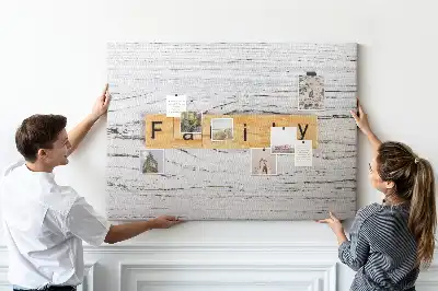 Tableau d’affichage en liège Famille