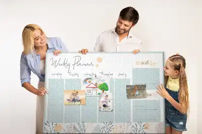 Tableau de liège Planning hebdomadaire