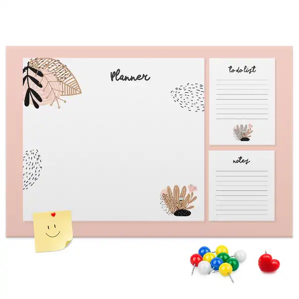 Tableau d’affichage en liège Planificateur carnet