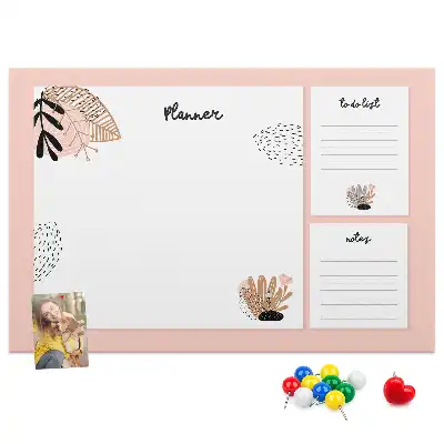 Tableau d’affichage en liège Planificateur carnet